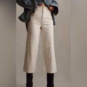 NWT Pilcro ANTHROPOLOGY The Skipper Wide Leg Pants